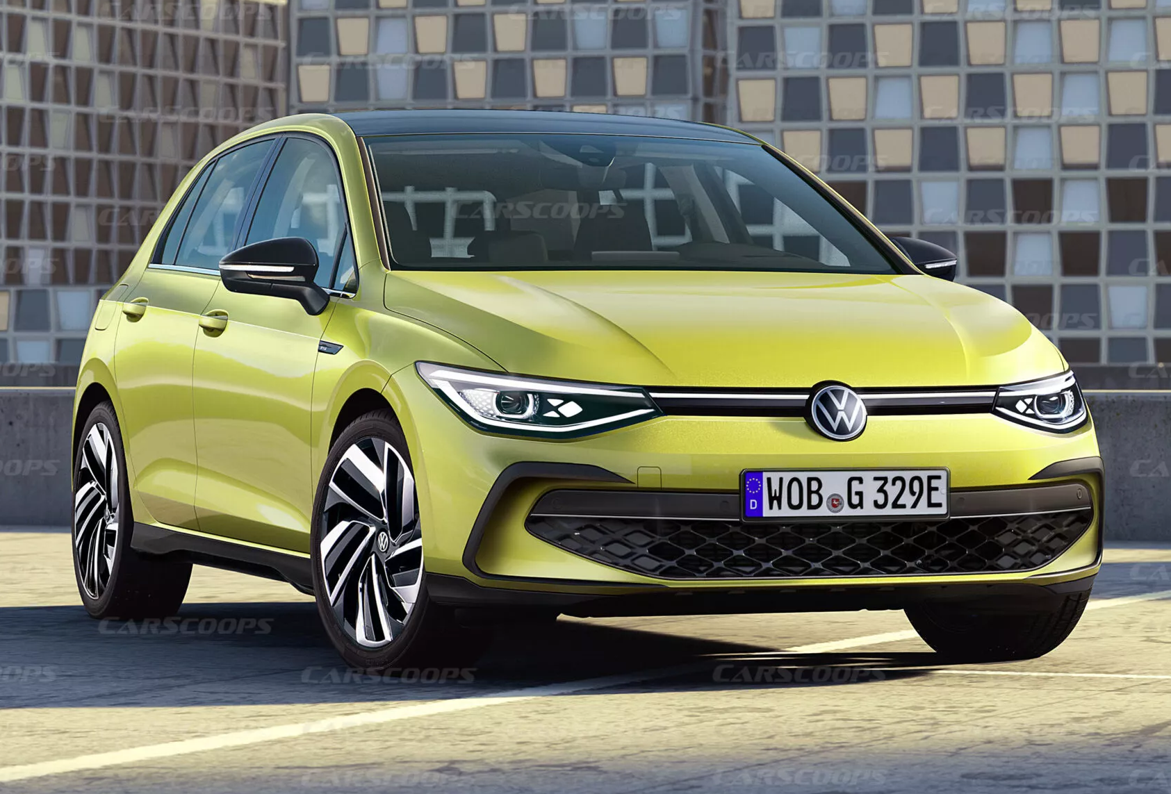 VW改良新型「ゴルフ」にEVモデル「ID」のデザインが採用される可能性がある？